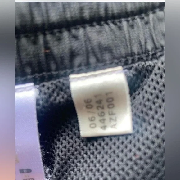 Adidas three stripes vintage retro black sweatpants size XL - Picture 7 of 8